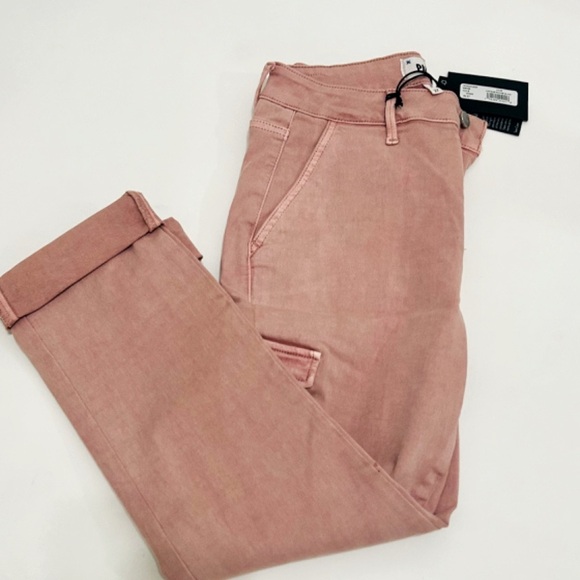 PAIGE Pants - NWT Vintage rouge washed jeans